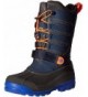 Boots Venom Boy's Outdoor Snow Boot - Navy/Orange - CZ12CMW5LZ9 $88.40