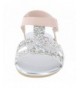 Sandals Girls' Toddler Glitter Sandal - Silver - CU18EN93CL4 $24.07
