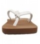 Sandals Girls' Forever and Ever Youth Sandal Flip Flop - White - C712MYRXFLU $26.35