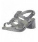 Sandals Kids' Mel Flox High Heeled Sandal - Silver Glitter - CA188GN93AU $97.52