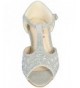 Sandals Girls Glitter & Stone Sandal with Memory Foam Insole - Silver - CE18DU9RG45 $43.71