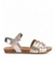 Sandals Bjorndal Girls Cheyenne Flat Sandal Shoes - Med Metallic - CH18OWU47HW $41.62
