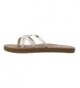 Sandals Girls' New School Youth Sandal Flip Flop - White - CC12MYRXDZS $31.73
