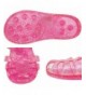 Sandals Child Anti-Slip Transparent Shiny Jelly Shoes Roman Sandals for Girls - Babies Toddlers - Red - C117Z3M0D07 $27.02