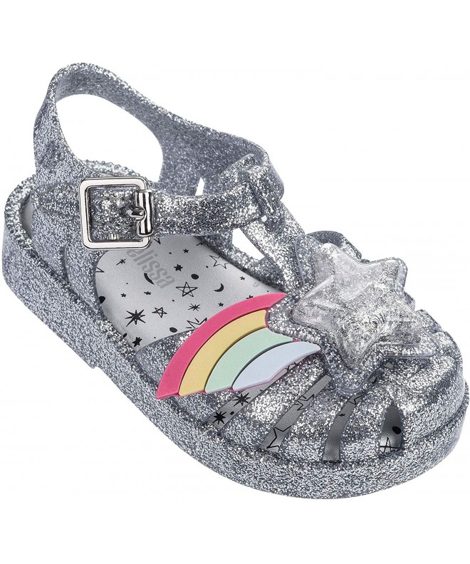 Sandals Baby Girl's Mini Possession II (Toddler) - Silver Glass Glitter - CR18MDS4S2Y $95.18