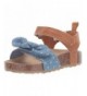 Sandals Girl's Welsie Chambray Sandal - Blue - CZ18E5COW9X $61.28
