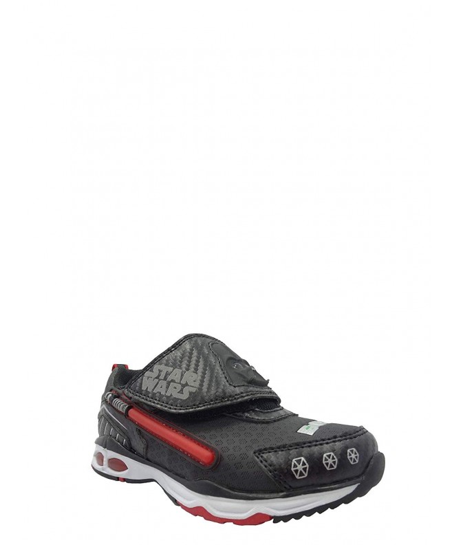Racquet Sports Star Wars Toddler Boys' Athletic Shoe (12) Black Silver - CT18I3III4Y $57.52