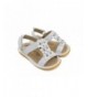 Sandals White Flowers Girl Squeaky Sandals Shoes - C9129CIMU4L $47.78