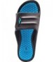 Sandals Girl's Slide Strap Shower Beach Pool Sandal - 3 Color Combinations - Runs ONE Size Small - Black-teal - CA18CZ6UXKL $...