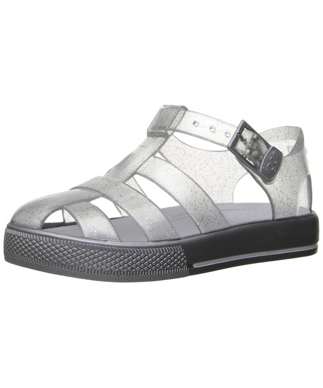 Sandals Kids' Tenis Sandal - Silver Glitter - CF11XBG5Y8F $58.31