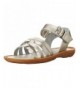 Sandals Cora Ankle-Strap Sandal (Toddler/Little Kid/Big Kid) - Platinum - CA11T6DUXWJ $70.31
