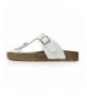 Sandals VERKIN Junior' Kids Fashion Flip Flops Comfort Slip-On Slide Sandal Shoes for Boys & Girls - [Verkin Jr] White - CS12...