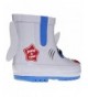 Boots Sharky Short Kids Rain Boots for Boys - Galoshes for Kids - Many Sizes - Grey - CR18HOSNRY0 $39.40