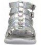 Sandals Kids' Renne-p Sandal - Silver - C412N9N8KDB $48.36