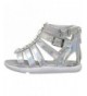 Sandals Kids' Renne-p Sandal - Silver - C412N9N8KDB $48.36
