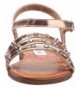 Sandals Kids' Jsunset Flat Sandal - Gold/Multi - CP186AAS7WM $53.00