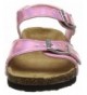 Sandals Kids' Girls Tippy Toe Sandal - Pearl - CQ12KMO3XKT $77.58