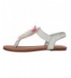 Sandals Kids' Jblossom Flat Sandal - White - C9187WY7EAC $52.72
