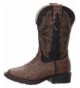 Boots Little Kids Jed Square Toe Boots - Brown - CW17Y7ISNH0 $103.06