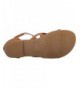 Sandals Kids' Jcindii Flat Sandal - Cognac - C012824RQ27 $50.90