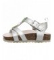 Sandals Sula Girl's Jewel Sandal - Silver - CL12NB6BRP2 $43.26