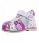 Sandals Baby Girl Sandals 022091-22 Genuine Leather Orthopedic Sandals with Arch Support - CY18K3UM4N6 $84.70