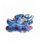 Sandals Kids Toddler Open Toe Beach Water Shoes Athletic Sports Sandals - Blue Pink - CK18G8DXWCK $22.00