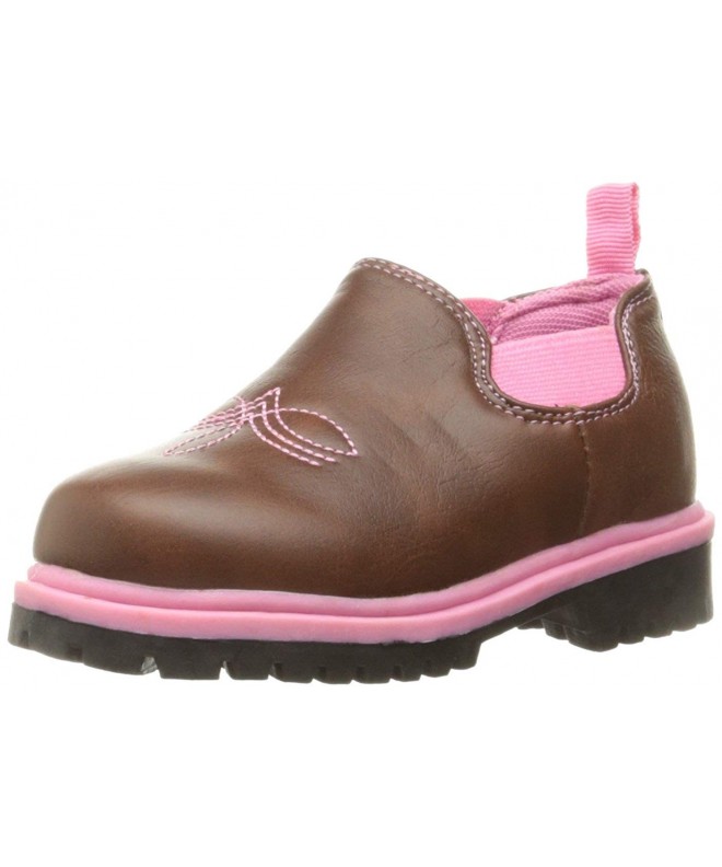 Boots Kids' Romeo Ankle Boot Western - Charisse Brown - C812GBTKT1Z $41.11