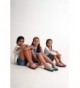 Sandals Martina - Special Edition Menorquina/Avarca Sandals for Girls | Big Kids - Orange/Purple - CN189XH5GED $47.82