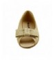 Sandals Girl's Glimmer Peep Toe Sandal - Gold - C112CW1RNID $27.29