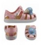 Sandals Unisex Child Candy Color Ice Cream Roman Anti-slip Sandal - Pink - CK184HZY9YK $28.58