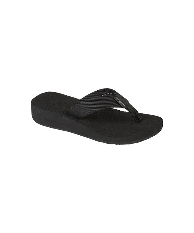 Sandals Girls Wedge | Black Ele Ele Flip Flops with Heel - Black - C9116HYO1N7 $45.00