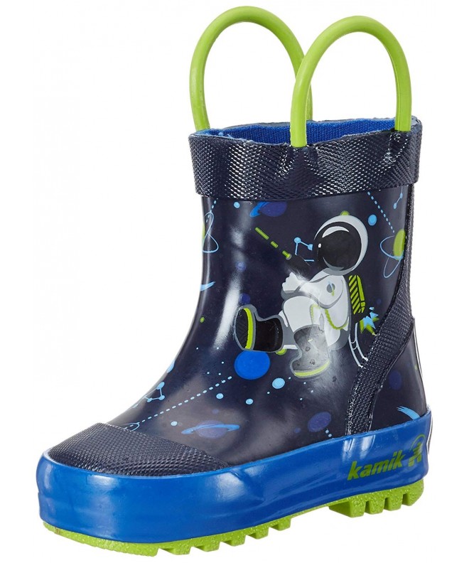 Boots Kids' Orbit Rain Boot - Navy - CY12J3C9E8B $58.01