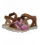 Sandals Dinet Girl's Adjustable Sandal - Pink - C912N0FWZOF $52.25