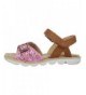 Sandals Dinet Girl's Adjustable Sandal - Pink - C912N0FWZOF $52.25