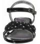 Sandals Shimmer Dress Sandal (Little Kid/Big Kid) - Black Shiny - CH12444A0J9 $93.41