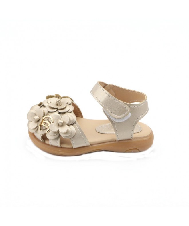 Sandals Childrens Sandals Flowers Size21 30 - Gold - CE183IHE96X $36.94