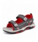 Sandals Sandals for Kids Boys Girls Babys Open Toe Sports Adjustable Athletic Sandals - Red - CX18DLNG793 $40.74