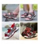 Sandals Sandals for Kids Boys Girls Babys Open Toe Sports Adjustable Athletic Sandals - Red - CX18DLNG793 $40.74