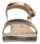 Sandals Kids' Jglitter Wedge Sandal - Rose Gold - CZ186AZGLR6 $60.82