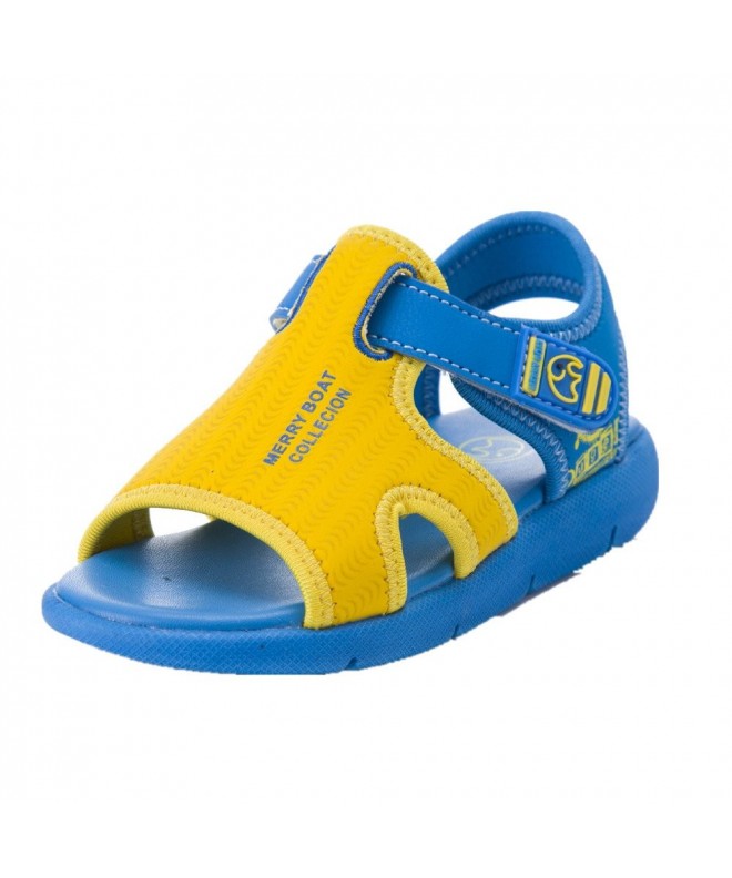 Sandals Colorful Open Toe Shoes Kids Toddler Little Boy Girl Sports Outdoor Beach Light Sandals 3-6Y - S1yellow - CI183WWS3RO...