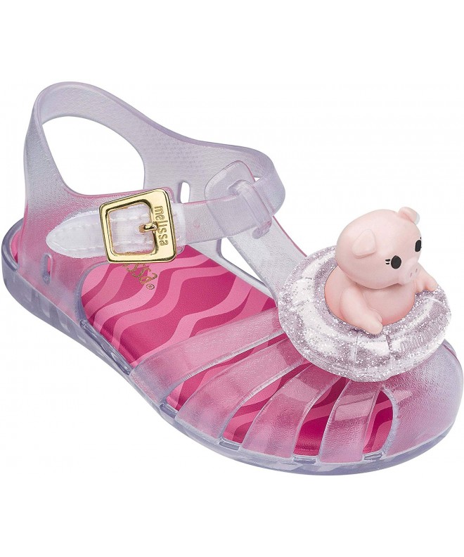Sandals Girls Mini Aranha XI Sandal Clear Size 10 M US Toddler - CC1800U0797 $53.73
