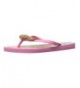 Sandals Sweets Kids Flip Flop - Pink/Brown/Milk Chocolate - CO12MQNUVQ3 $19.16