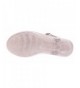 Sandals Girl's S10144 Mara Mini Sandal - Silver Glitter - CT12B94XPHH $29.18