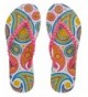 Sandals Girls' Antimicrobial Shower & Water Sandals for Pool - Beach - Camp and Gym - Boho Fun Collection - Paisley - CY17YD8...