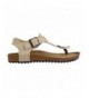 Sandals Girl's Adjustable Straps Slingback with Soft Footbed Cork Sandals US 1.5-2 Apricot (FBA) - CR18EK6HRIA $17.60