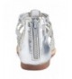 Sandals Smile Toddler Girls' Silver Sandals - CT185SEHAD5 $54.41