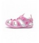 Sandals Comfortable Outdoor Closed Toe Sandals - Pink - CY183YGTM24 $35.13