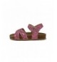 Sandals Girl's Sandals Birken Glitter Shoes ((Toddler/Little Kid) Pink - CX18DGRMN4C $41.21
