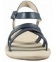 Sandals Big Girls Blue Sandal - Leather Shoes - Sirena 4.5M - CV18GN3RCQ5 $44.99